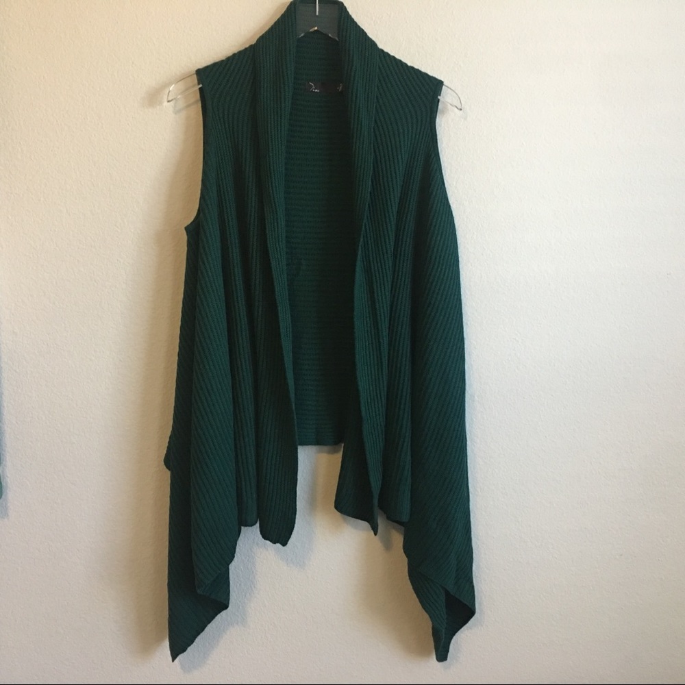 Noir | Dark Green Sweater Vest | Small